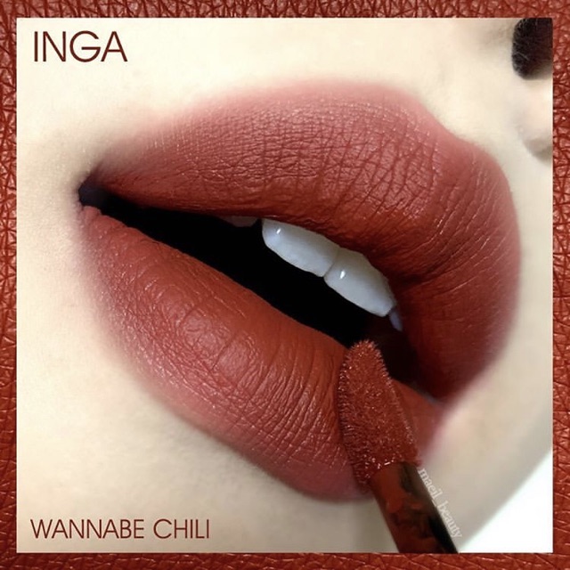 SON KEM LÌ INGA X MAMAMOO FLAT LIQUID LIPSTICK