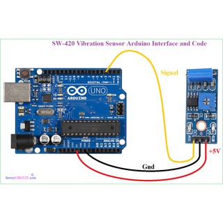 Module cảm biến rung SW-420