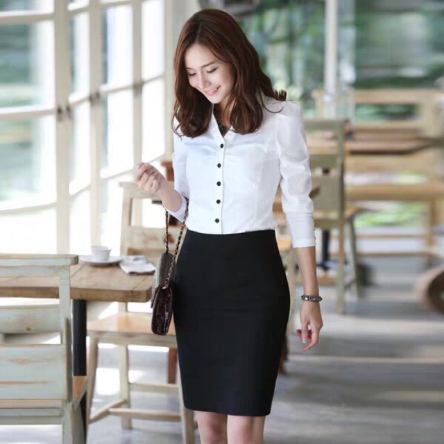 chân váy xẻ sau BIGSIZE