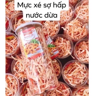 HŨ PET 300GRAM MỰC XÉ SỢI HẤP DỪA NHA TRANG