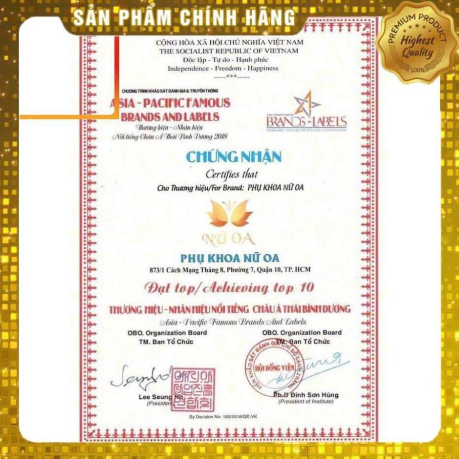 PHỤ KHOA NỮ OA, ĐÔNG DƯỢC VŨ ĐỨC, 6 VIÊN, 6 XÔNG | BigBuy360 - bigbuy360.vn