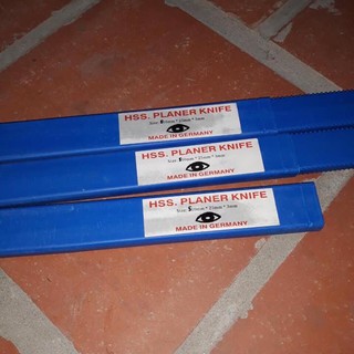 (Mộc) Bộ lưỡi bào gỗ thép gió 510x30x3mm HSS Germany