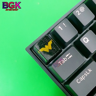 Keycap Lẻ hình LOGO Wonder woman DC OEM profile ( keycap resin độc lạ )( Keycap Artisan )