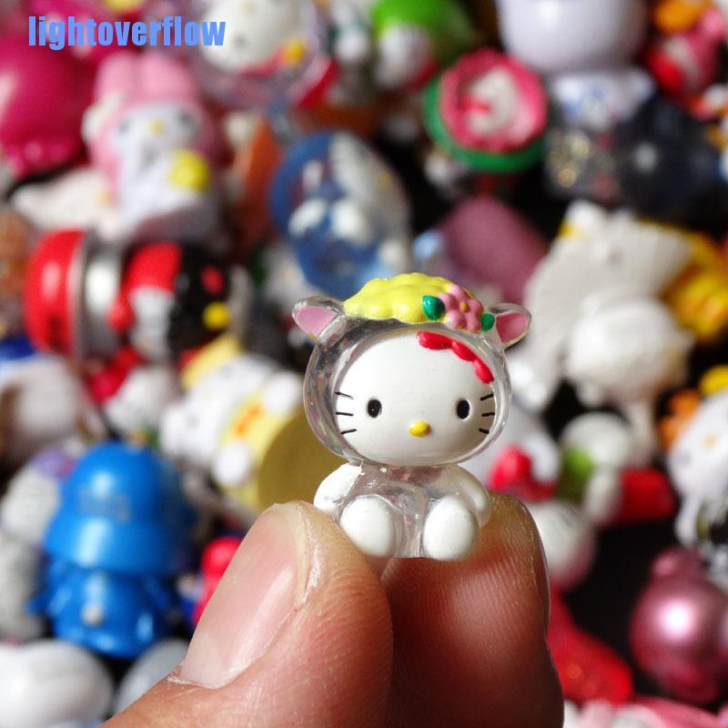 Set 10 Mô Hình Đồ Chơi Nhân Vật Hello Kitty