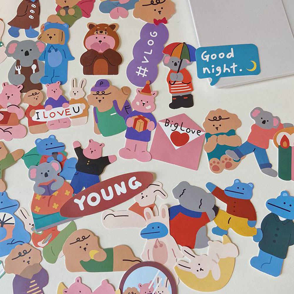 PEWANY Sticker Dán Trang Trí Album Dễ Thương