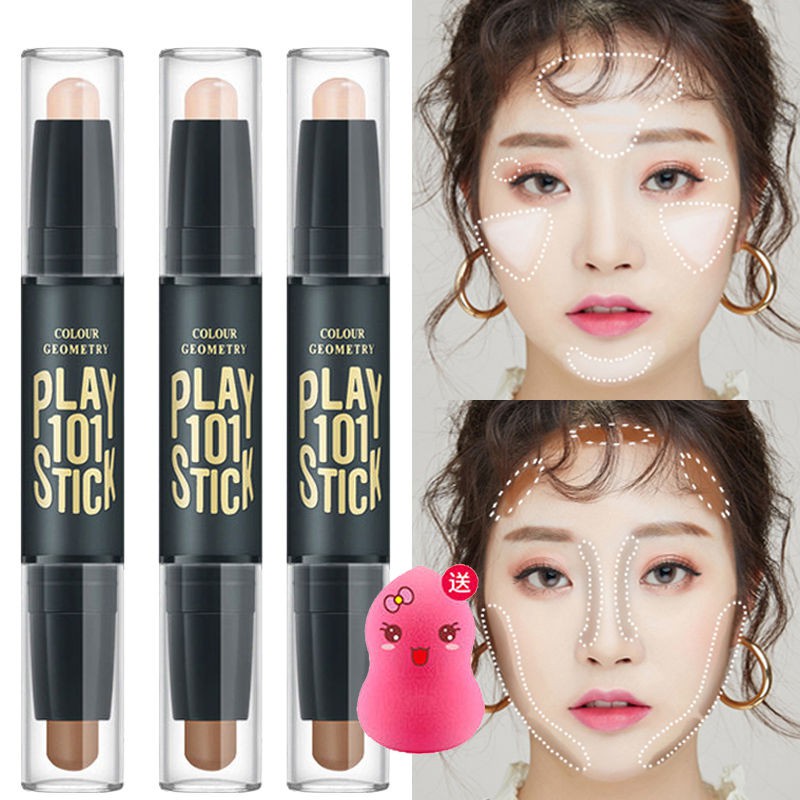 Thanh Tạo Khối Che Khuyết Điểm 2 Trong 1 Lameila Play 101 Stick Hàng Nội Địa Clovershop68