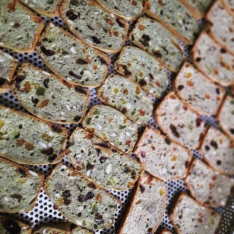 Bánh BISCOTTI nguyên cám- Bánh ăn kiêng không đường 100% by Finn Healthy | BigBuy360 - bigbuy360.vn