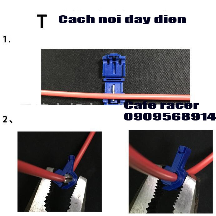Jack T1 nối dây điện dạng lấy nguồn trực tiếp không cắt dây