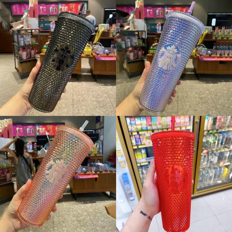 LY NHỰA STARBUCKS (phiên bản Thái Lan) Tặng kèm ống hút 710 mL