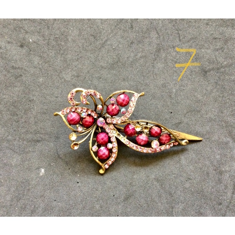 Kẹp, cài tóc đính hạt