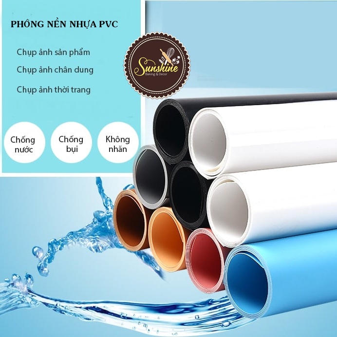 Phông Nền Nhựa PVC Chụp Ảnh Quần Áo Sản Phẩm Thời Trang