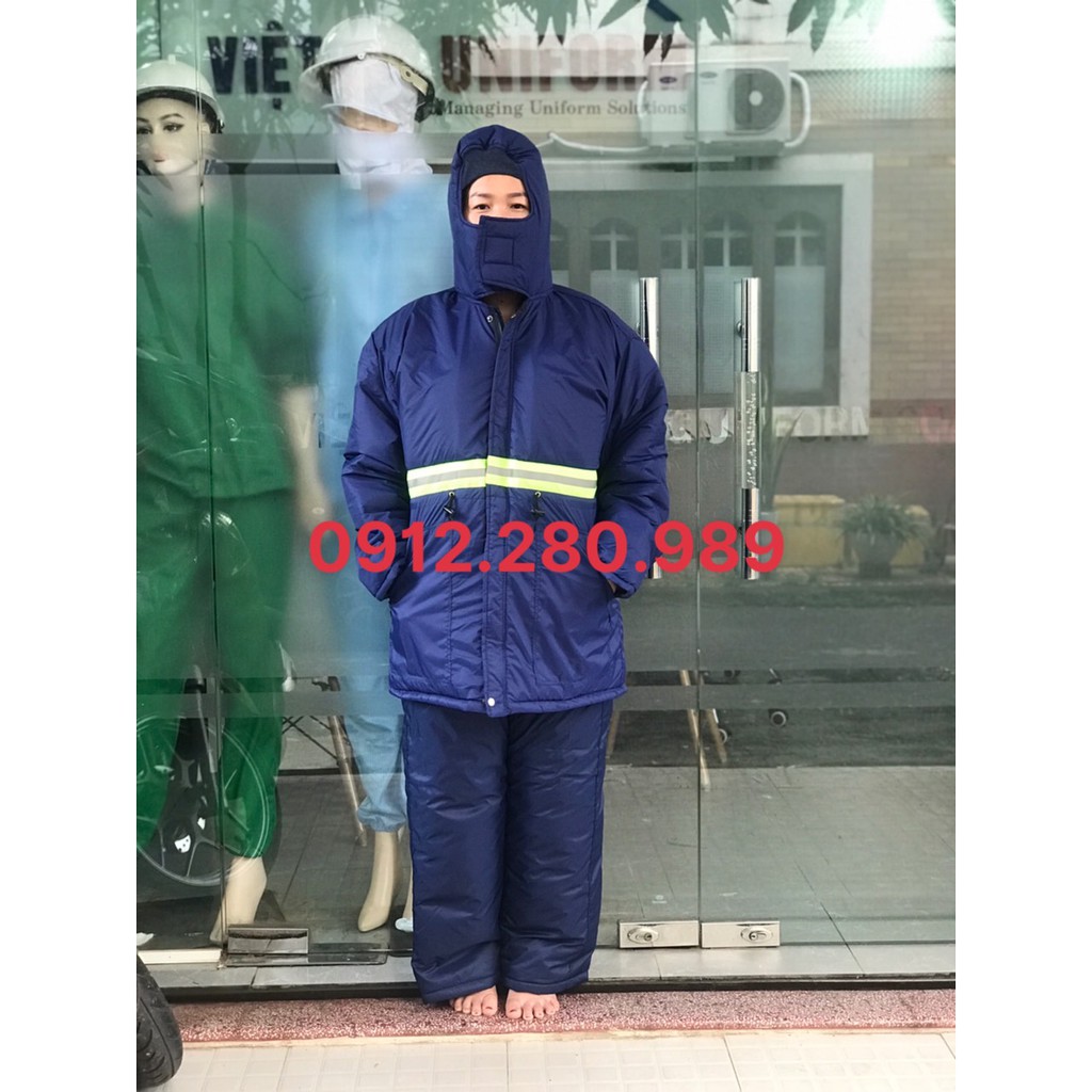 QUẦN ÁO KHO LẠNH ÂM 25 ĐỘ.