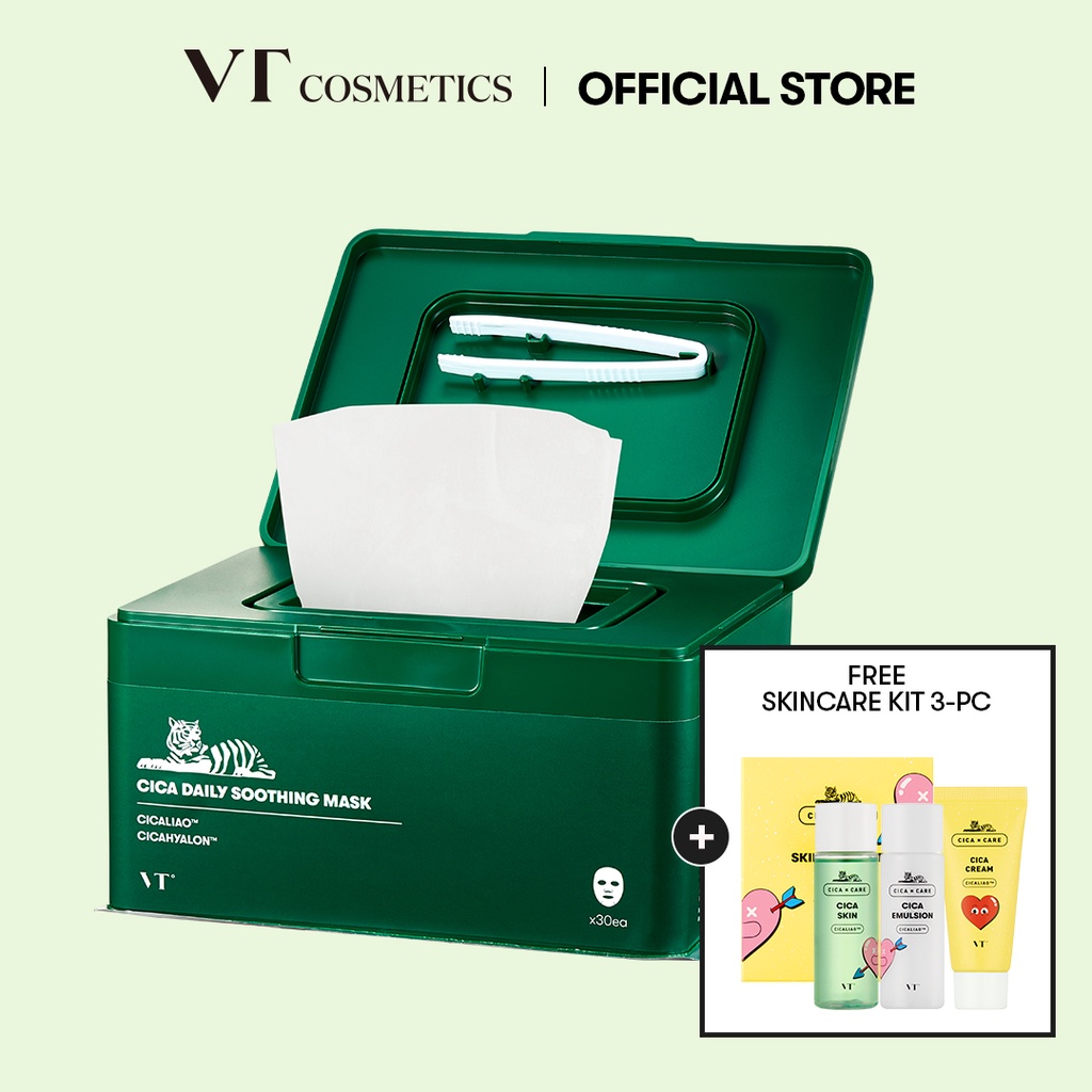 VT Cica Daily Soothing Masks 30sheets