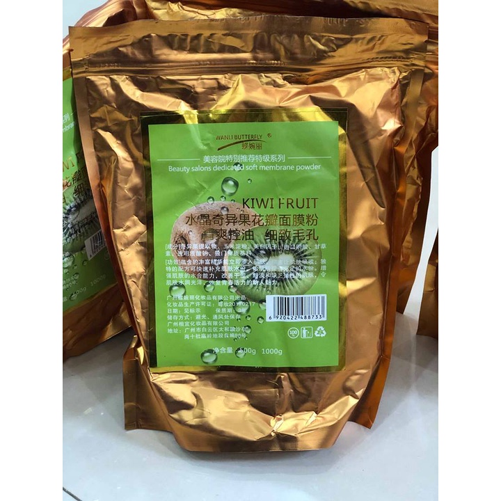 MẶT NẠ Collagen KIWI - Dưỡng Trắng , Hết Mụn, Dưỡng Ẩm Da -  Gói 1000g Hàng Cao Cấp