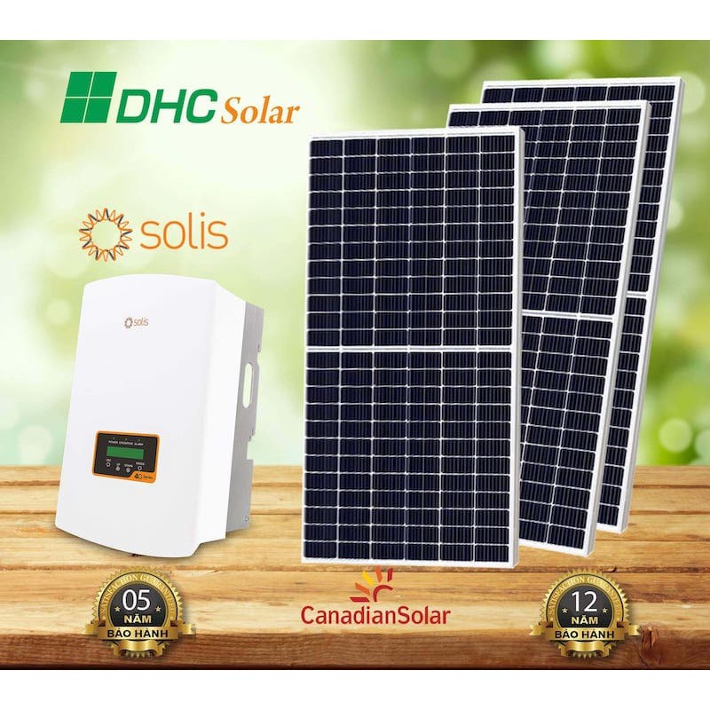 Trọn gói lắp đặt điện mặt trời hệ 3KW cho hộ gia đình