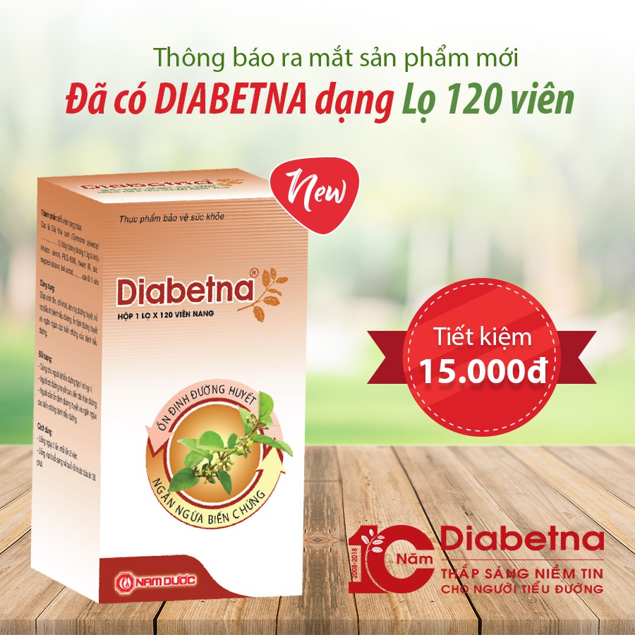 Diabetna tiểu đường [date mới nhất]