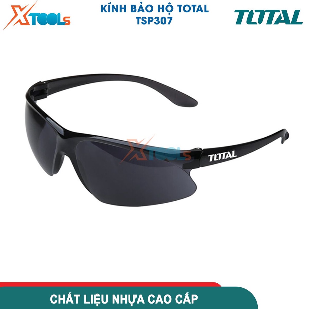 Kính bảo hộ hàn mắt kính hàn xì Total TSP307 độ tối 10, siêu nhẹ, góc nhìn rộng bảo vệ mắt cho thợ hàn-CHÍNH HÃNG-XTOOLS
