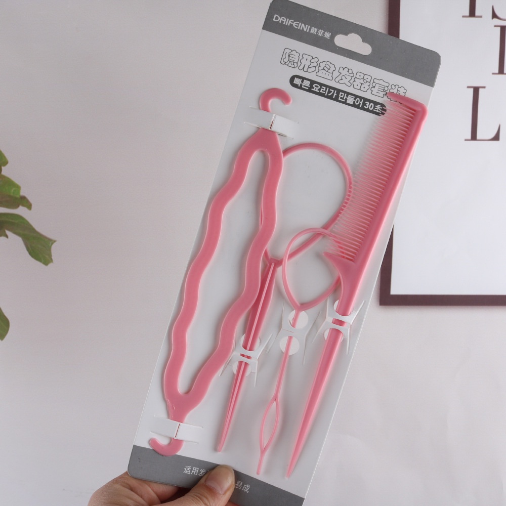 Bộ Dụng Cụ Tạo Kiểu Tóc Thời Trang Phong Cách Hàn Quốc Cho Nữ