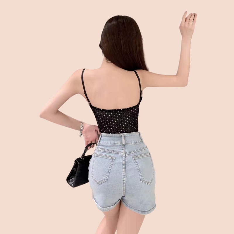 Áo bra nữ 2 dây Eva Bra croptop đính đá đệm mỏng thoáng mát mềm mịn - 1893