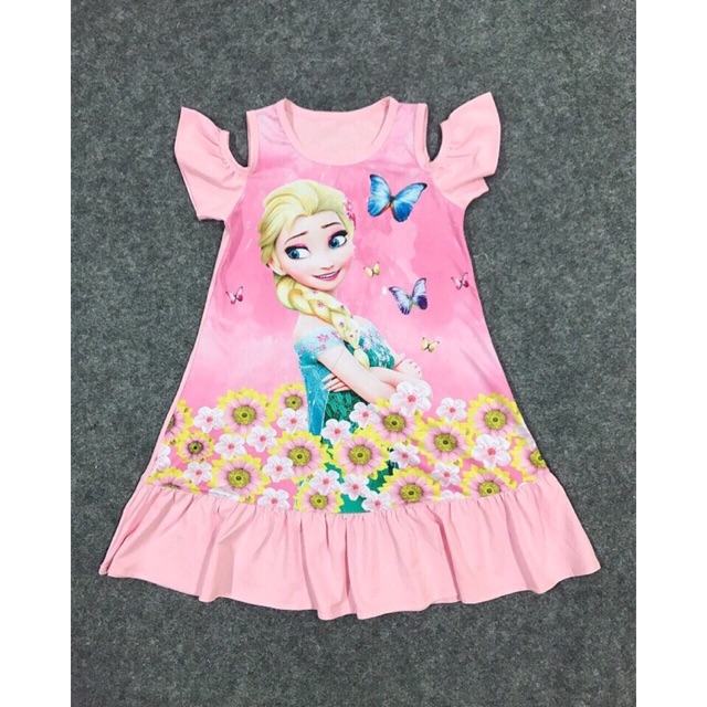 Váy rớt vai Elsa