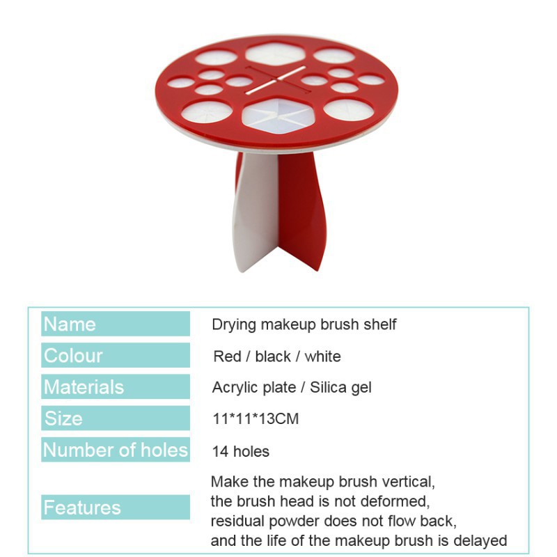 Giá đỡ cọ trang điểm Acrylic chất lượng