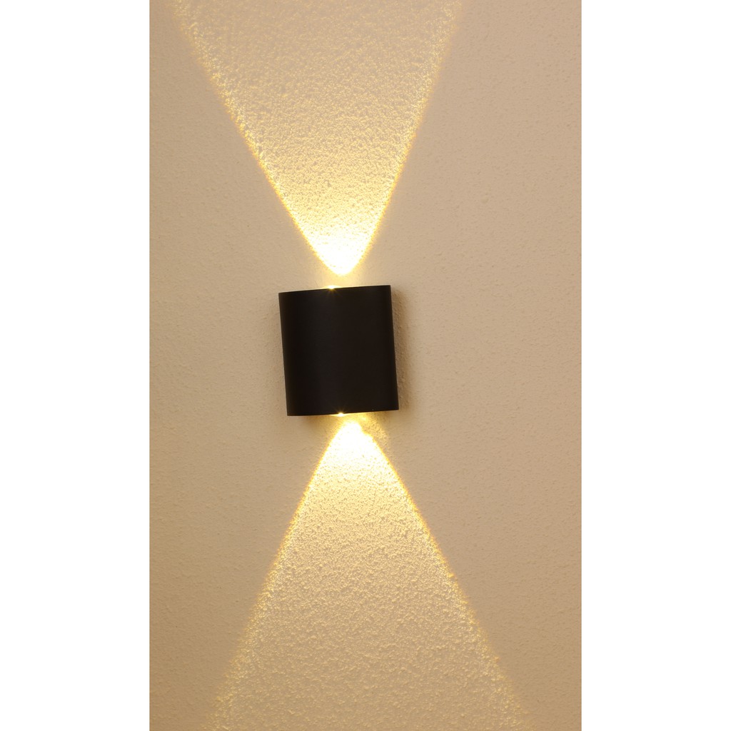 Đèn tường 2 đầu ,đèn hắt tường sân vườn,cầu thang-4W-6W-8W