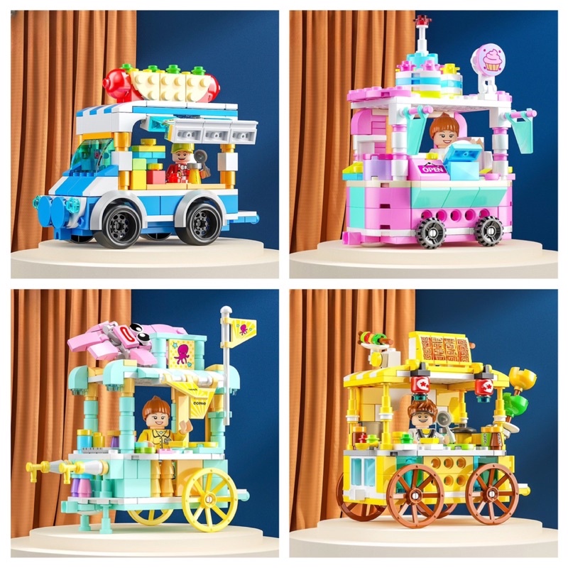 Lego Nano lắp ghép hình ô tô