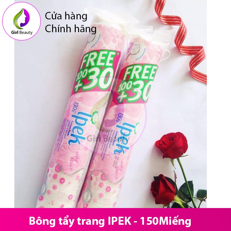 Bông Tẩy Trang Ipek Thổ Nhĩ Kỳ 150 (120 + 30) Miếng - Mẫu Mới | BigBuy360 - bigbuy360.vn
