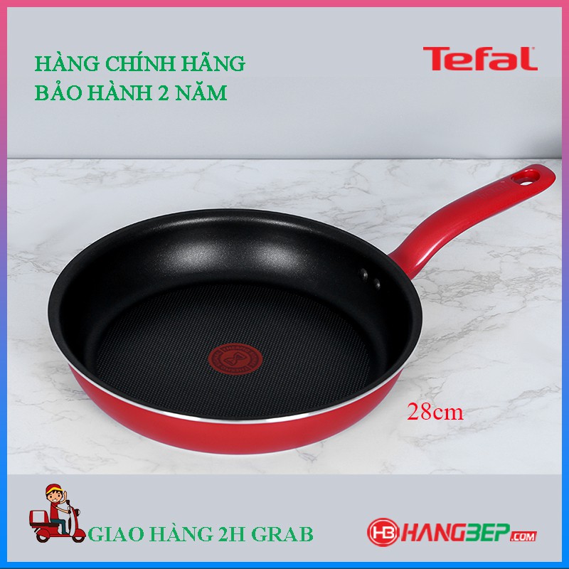 Chảo chiên chống dính Tefal 21cm/24cm/28cm So chef - Bảo hành kỹ thuật chính hãng 2 năm