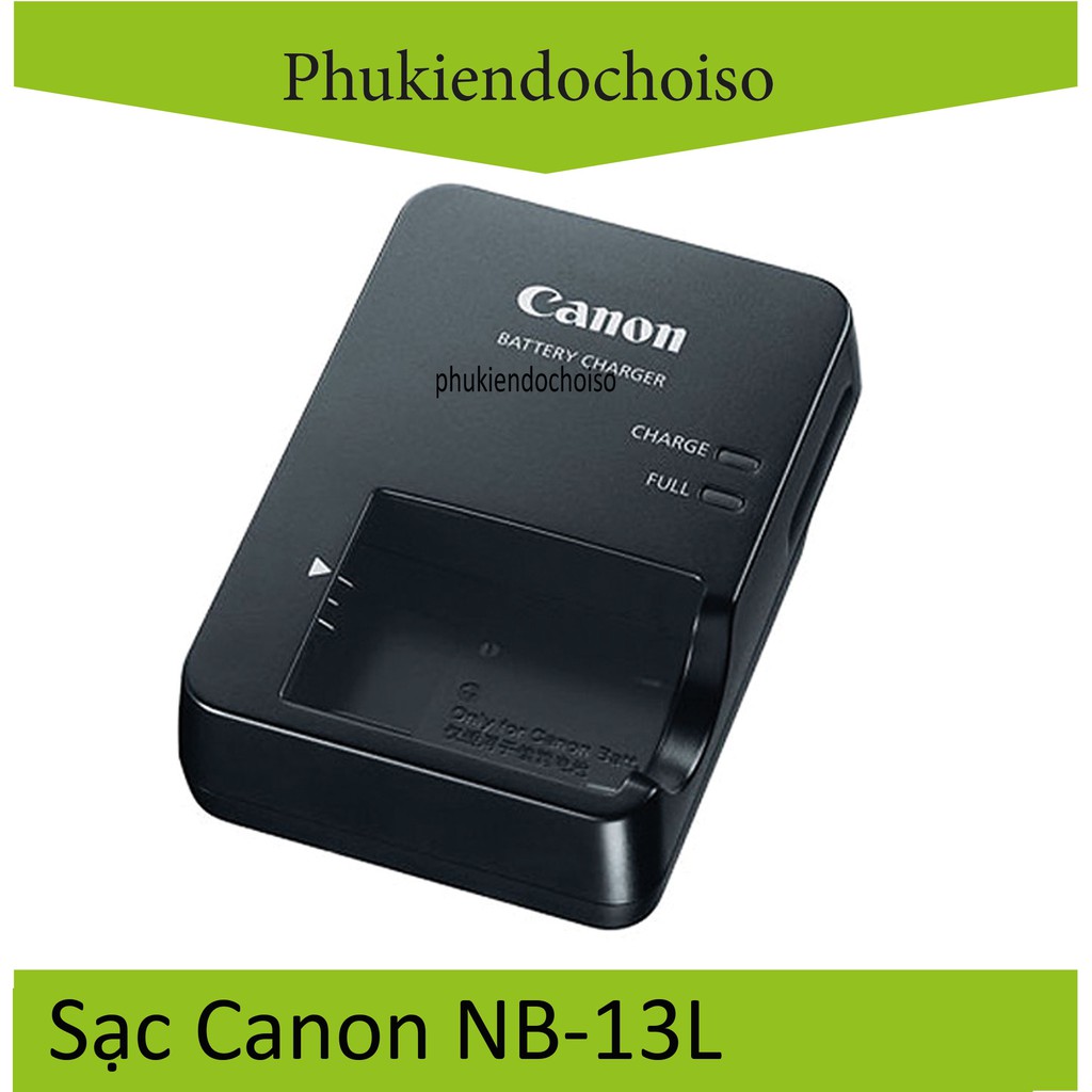 Bộ sản phẩm thay thế 1 pin 1 sạc máy ảnh Canon NB-13L