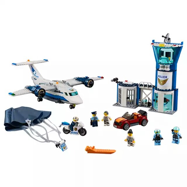 [ORDER]📦 LEGO CITY - Trạm Cảnh Sát Bầu Trời 60210 ( 529 Chi tiết )