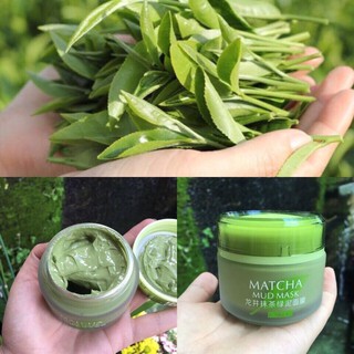 Mặt nạ trà xanh Matcha mud mask Laikou