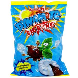 Kẹo Dynamite hương bạc hà nhân socola Big bang gói 330gr