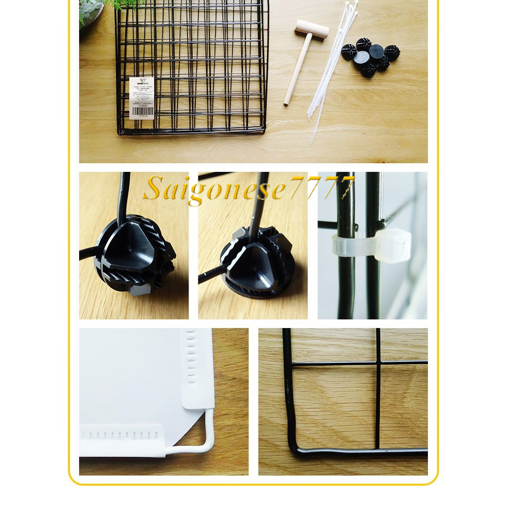 80 Dây Nhựa Rút Plastic Cable Tie Siêu Chắc Chắn 20-30CM Màu Đen/Trắng