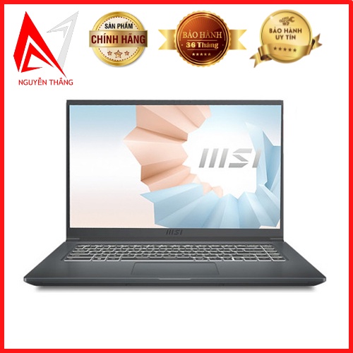 Laptop MSI Modern 14 B11MOU i7 1195G7/8GB/512GB/Túi/Win10 new chính hãng