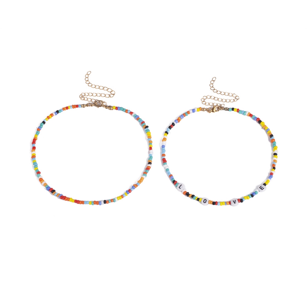 Set 2 dây chuyền handmade phong cách bohemian cho nữ