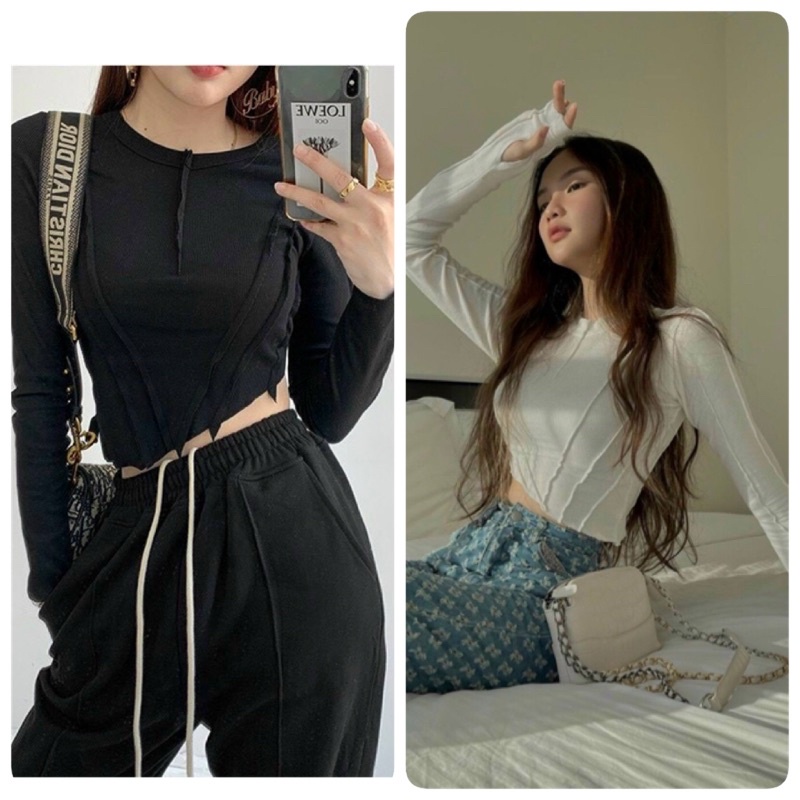 ÁO CROP TÀ CHÉO 2M 🦋