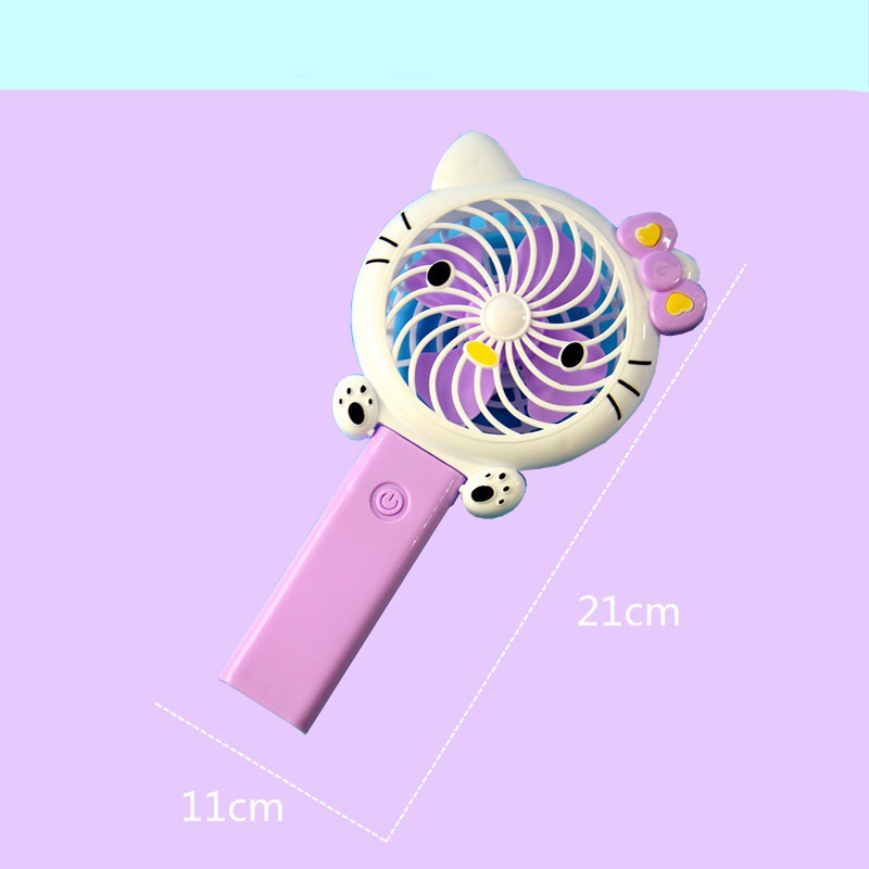 [Nhập mã SFP-55008 giảm giá]  Quạt Cầm Tay Mimi DOREAMON, KITTY Ngộ Nghĩnh | BigBuy360 - bigbuy360.vn