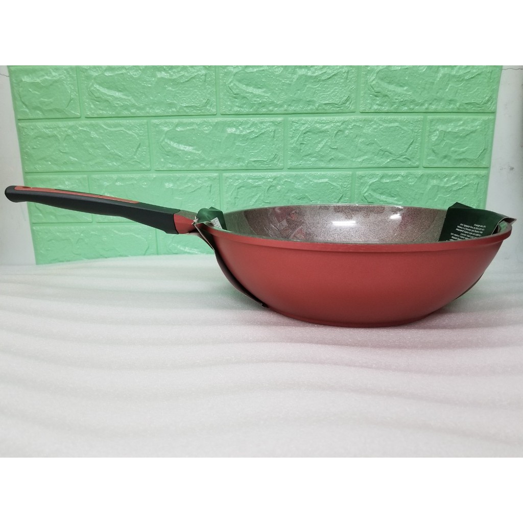 CHẢO ĐÁ CHỐNG DÍNH SÂU LÒNG QUEEN ART HÀN QUỐC 24CM