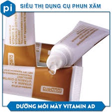 Dưỡng vitamin AD Tuýp , dưỡng môi , mày kích bong sau xăm.