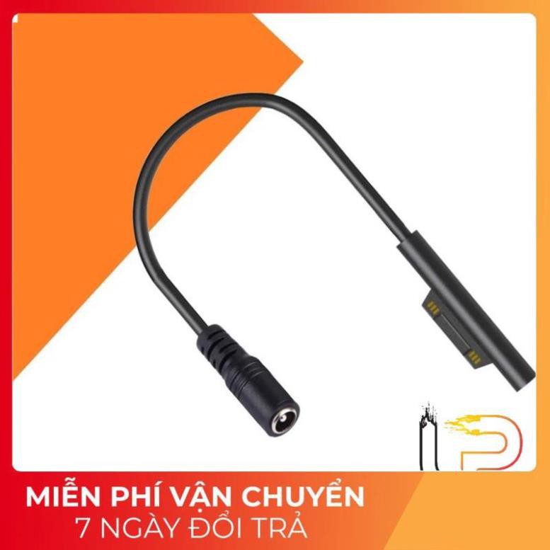 Đầu đổi chân sạc Laptop 5.5mm* 2.5mm Ra Surface Pro 3, 4, 5,6