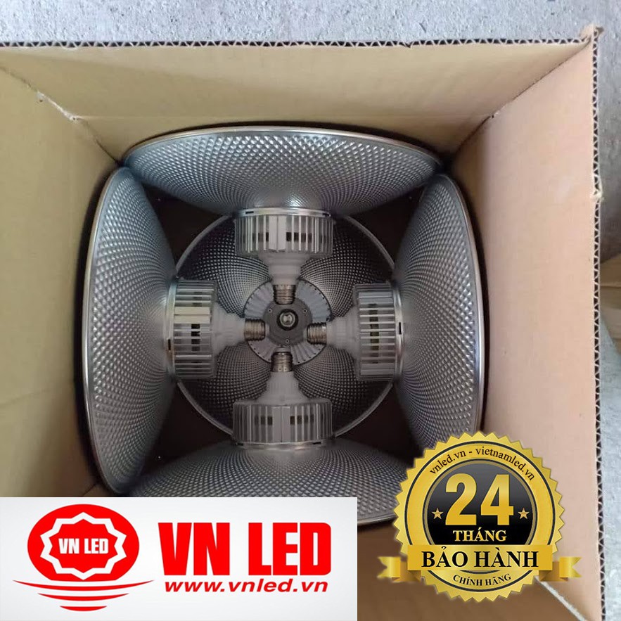 Đèn led thả 50W, 70W,đèn nhà xưởng treo trần đui xoáy E27