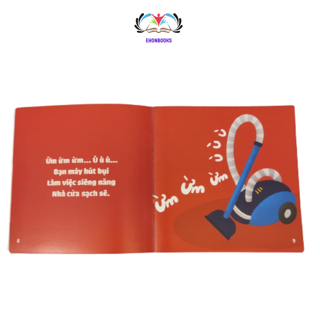 Sách ehon cho bé 0 3 tuổi – Ehon Âm thanh quanh bé “Tùng Tùng”