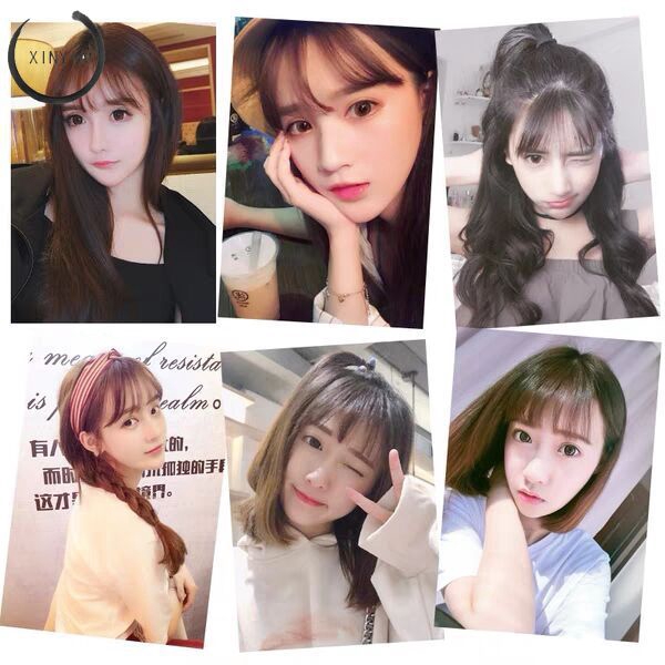 Tóc giả nối dài thời trang xinh xắn chất lượng cao