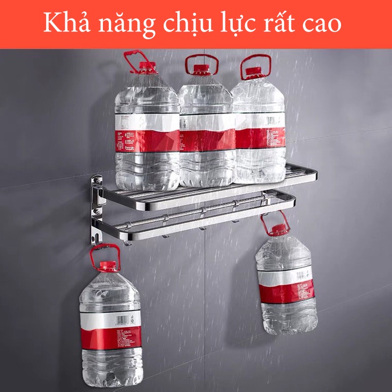 Kệ Để Đồ Nhà Tắm Kệ Phòng Tắm Inox Dán Tường Chắc Chắn Moda.H