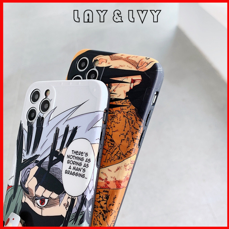 Ốp Lưng Silicone Họa Tiết Hoạt Hình Naruto Cho Iphone7 / 8 / 7plus / 8plus Iphonex / Xs / Xr / Xsmax Iphone 11 11pro 11promax