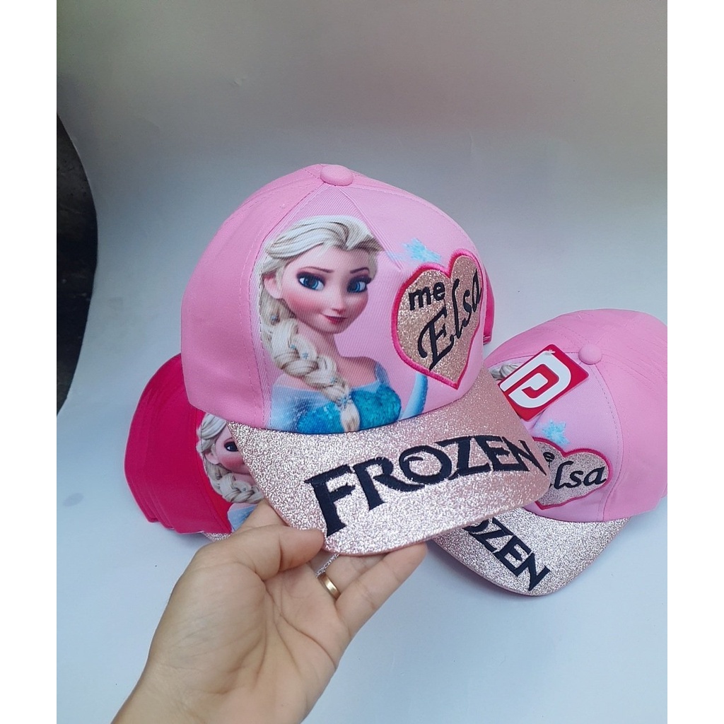 SỈ 10 Nón bé gái In Hình Công Chúa Elsa FRENZON Cho Bé Gái