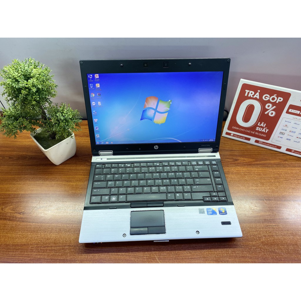 Laptop cũ HP 8440p vỏ nhôm nguyên khối siêu bền - Core i5 520M RAM 4GB SSD 120GB mượt mà | BigBuy360 - bigbuy360.vn