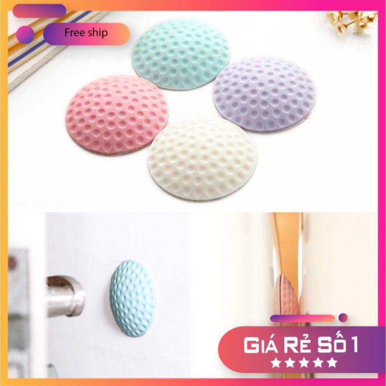 Miếng Chặn Cửa Chống Va Đập Bằng Cao Su Dán Tường
