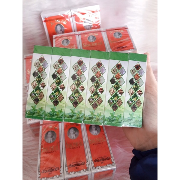 Dầu thảo dược Otop 13 vị thảo dược Thái Lan